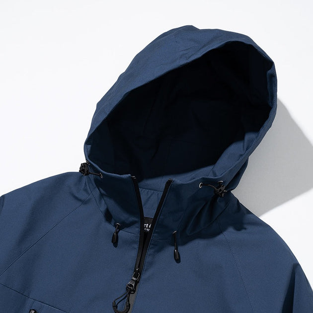 4 Pocket WP Hood Jacket - Blue