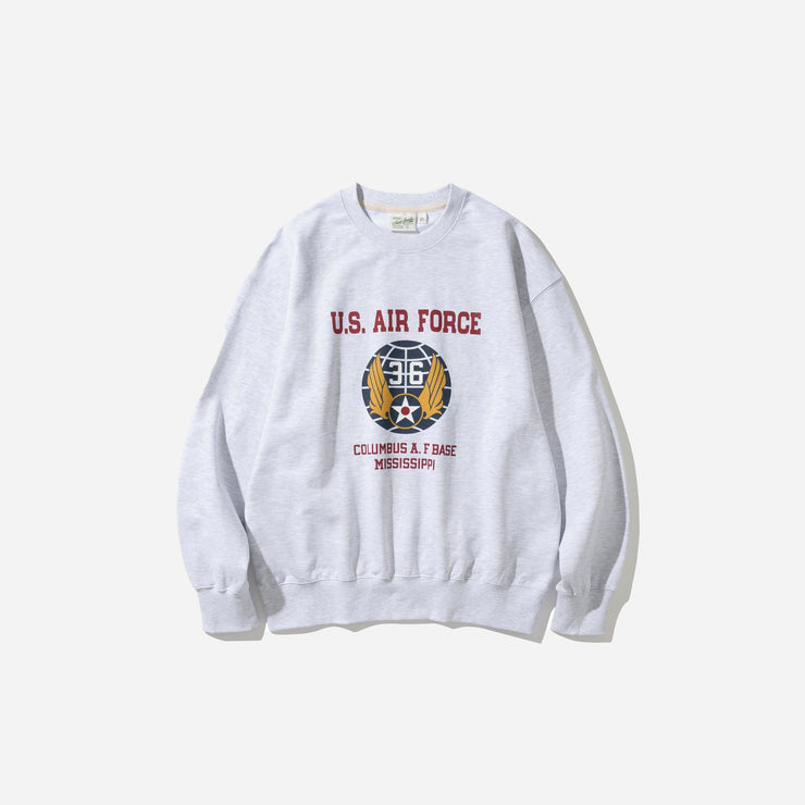 AIR FORCE 36 SWEATSHIRT OATMEAL MELANGE the great divide Uniform Bridge EU