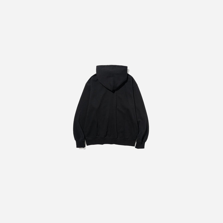 Core Basic Full Zip Hoodie - Black