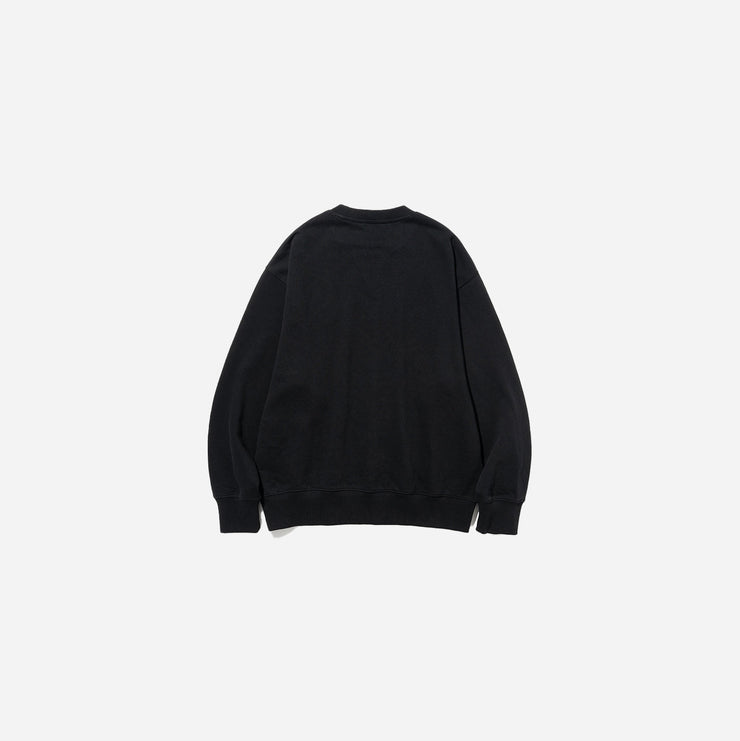 CORE BASIC SWEATSHIRT - BLACK