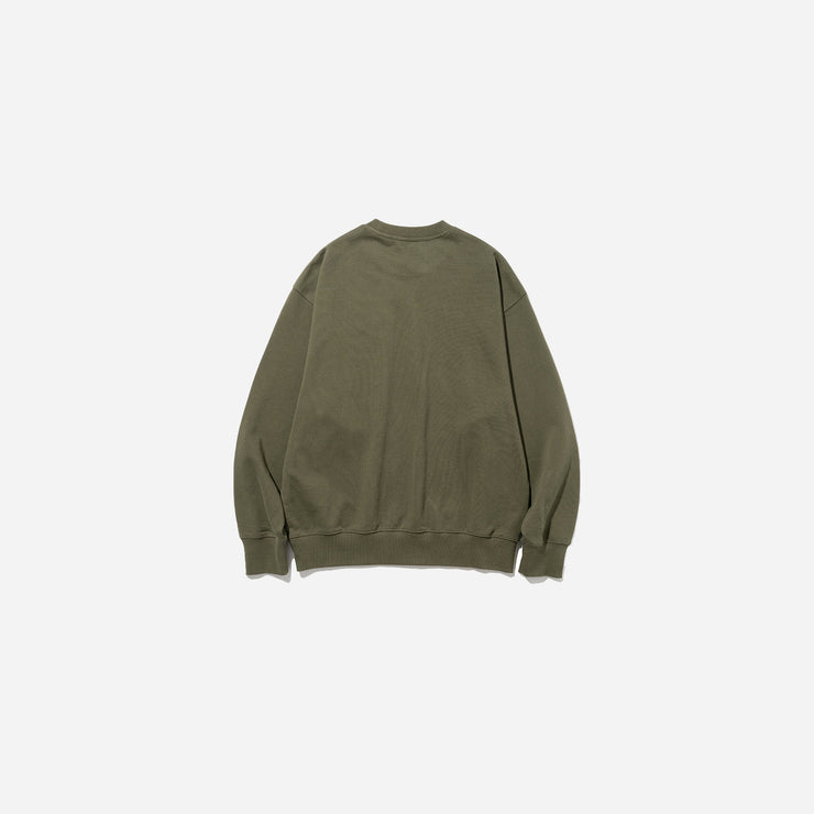 Core Basic Sweatshirt - Khaki Green