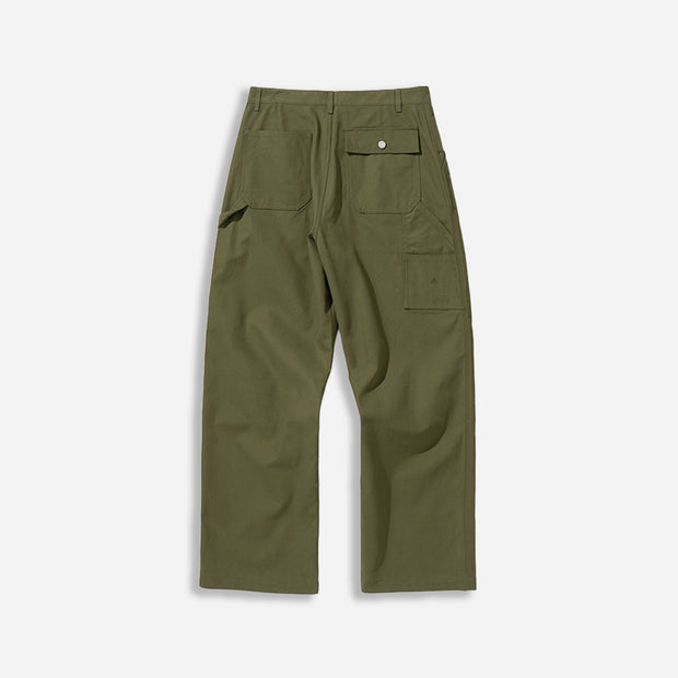 Canvas Carpenter Pant - Olive