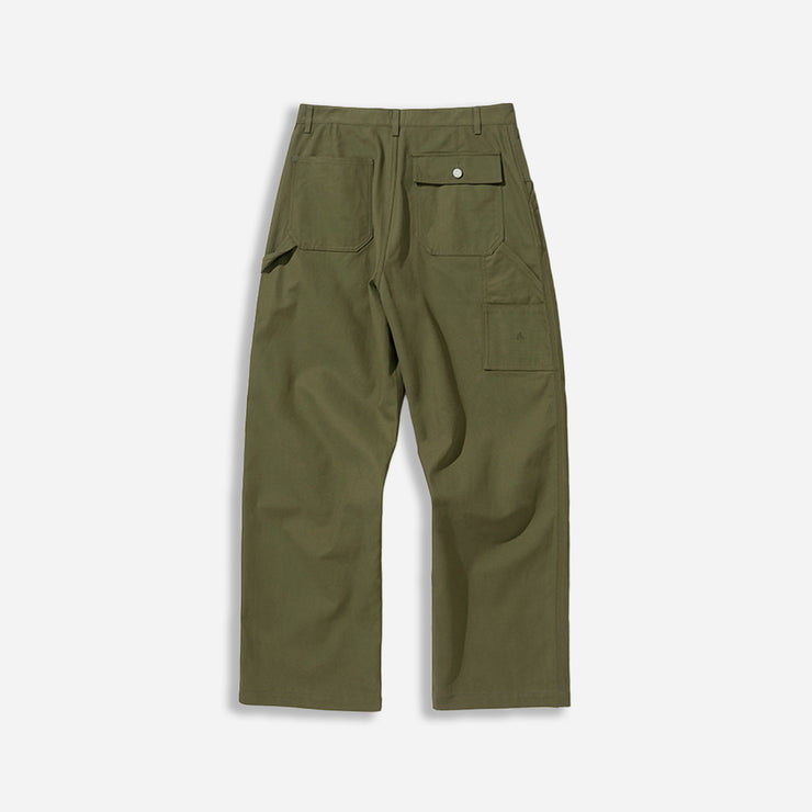 Canvas Carpenter Pant - Olive