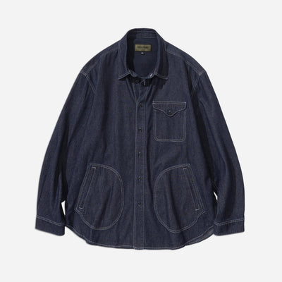 Denim Pocket Shirt  - Indigo