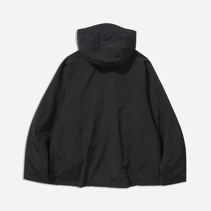 Pocket Hooded Parka - Black