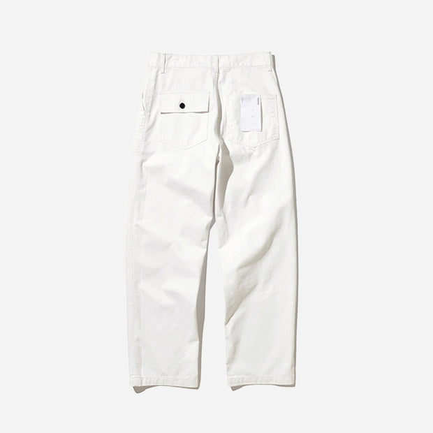 Core Regular Fatigue Pants - White