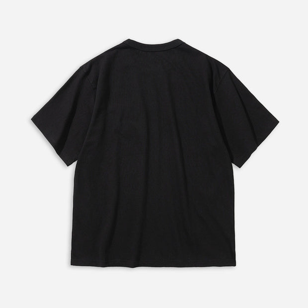 Heavyweight Pocket Tee - Black