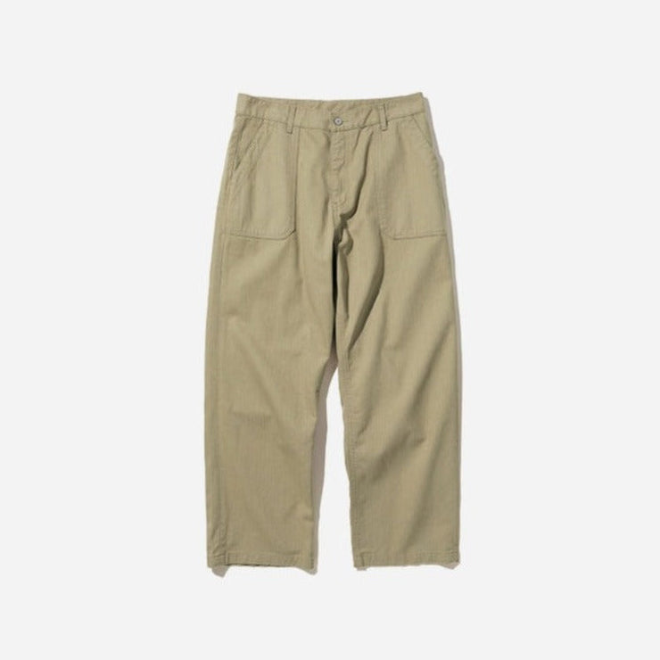 Core Wide Fit Fatigue Pant - Beige