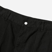 Core Wide Fit Fatigue Pants - Black