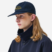 LIGHT BALMACAAN COAT - NAVY
