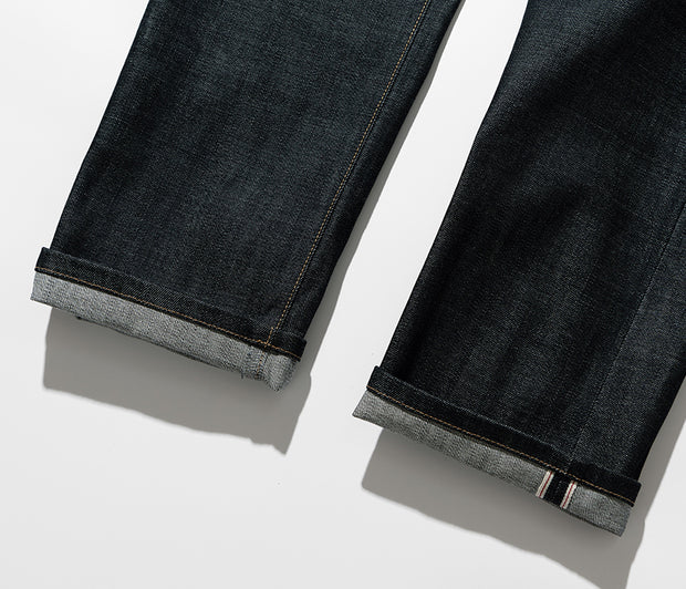 Women's Selvedge Denim Pants - Deep Indigo