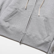 Women's Zip Up Hoodie - Grey
