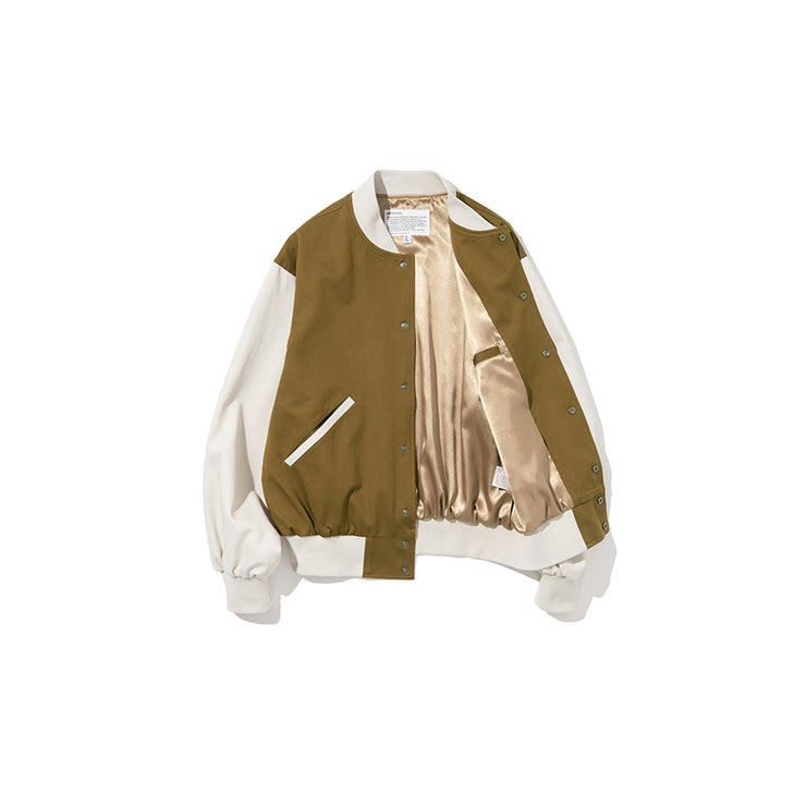 Uniform Bridge Wool Varsity Blouson Jacket