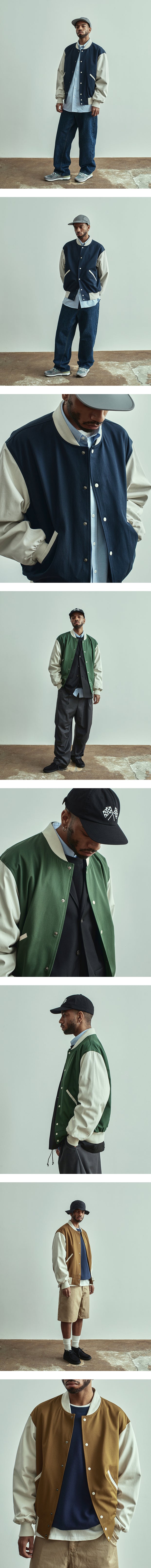 Stadium Jacket - Brown