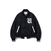 Varsity Blouson Jacket - Navy