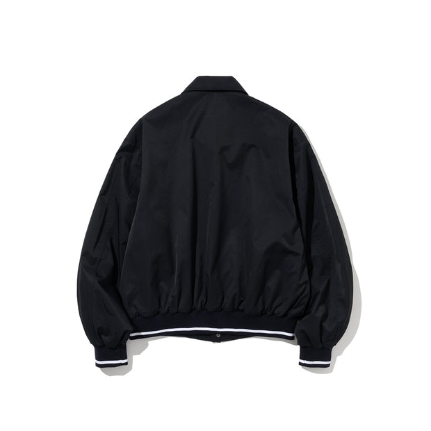 Varsity Blouson Jacket - Navy