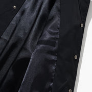 Varsity Blouson Jacket - Navy