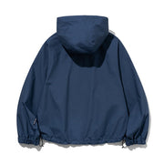 4 Pocket WP Hood Jacket - Blue