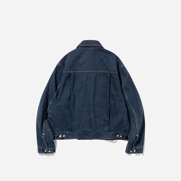 2ND TYPE DENIM JACKET - INDIGO WASHED