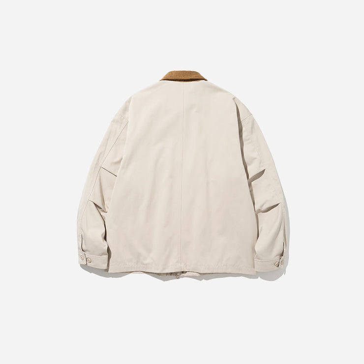 White on sale hunting jacket