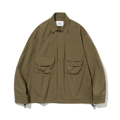 3 Pocket Utility Shirt - Khaki Brown