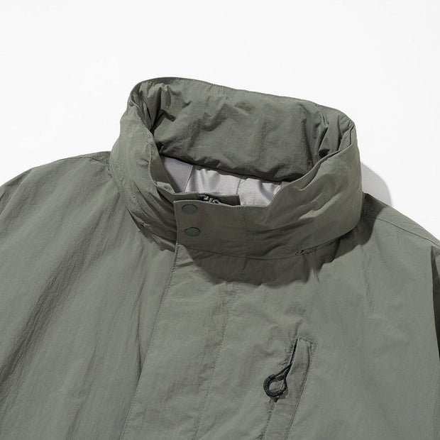AE Military Fishtail Jacket - Grey