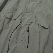 AE Military Fishtail Jacket - Grey