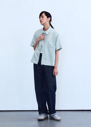 Women's Selvedge Denim Pants - Rinsed Deep Indigo