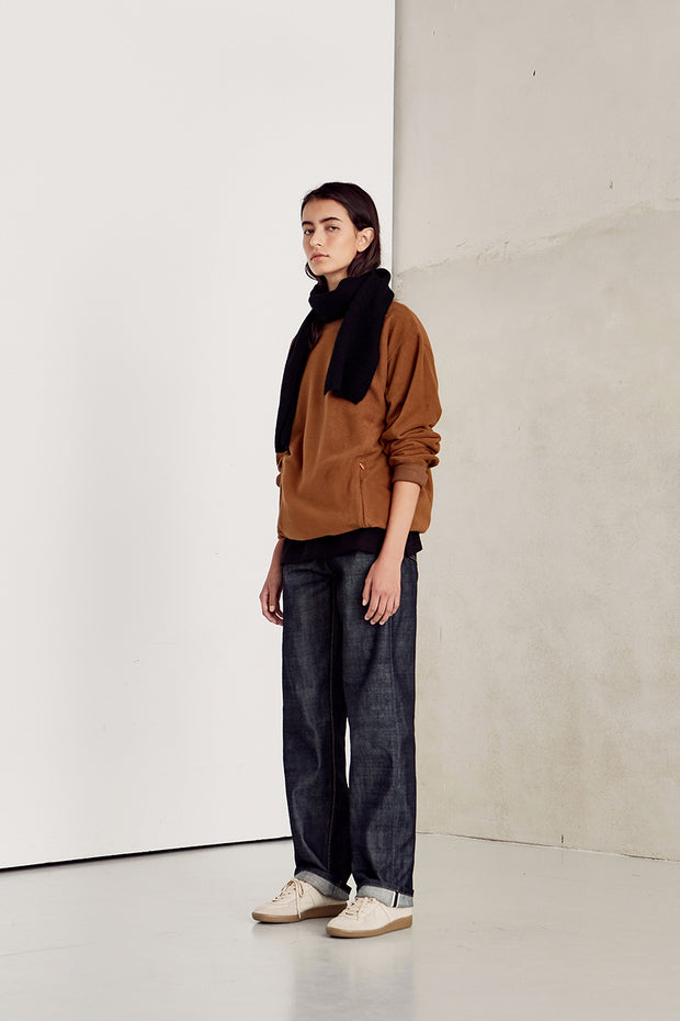 Women's Selvedge Denim Pants - Deep Indigo