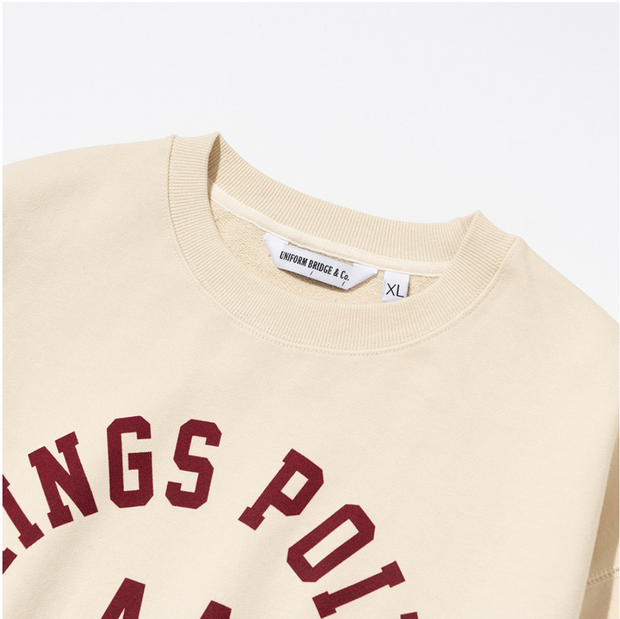 Uniform Bridge Kings Point Sweatshirt Cream