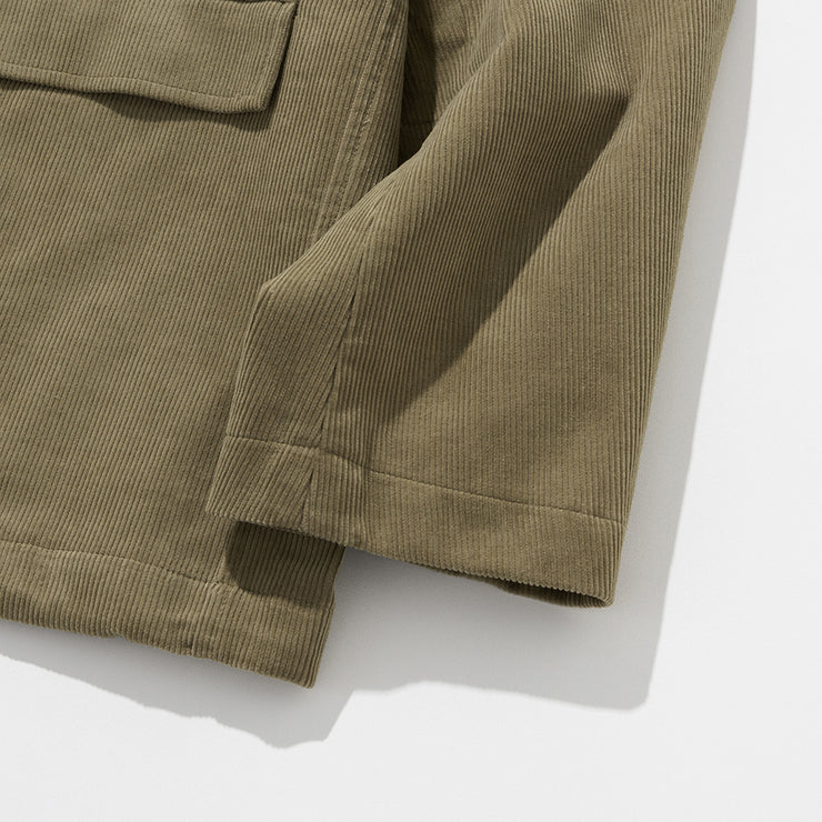 Uniform Bridge Corduroy Casual Blazer - Beige