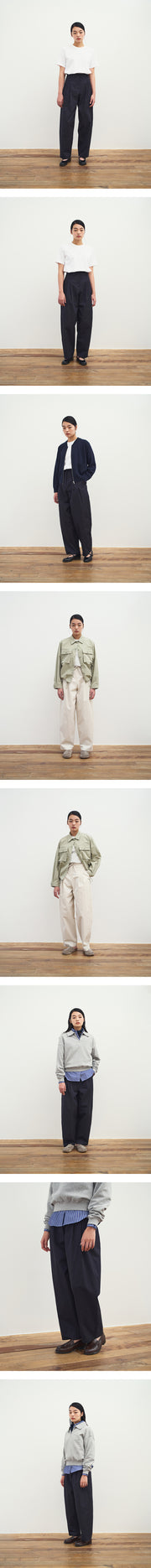 Women's Casual Volume Pants - L.Beige