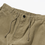 Uniform Bridge Corduroy Relax Pants - Beige