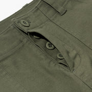 Women's Fatigue Long Skirt - Olive Green
