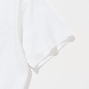 Women's Linen Standard Short Shirt - White