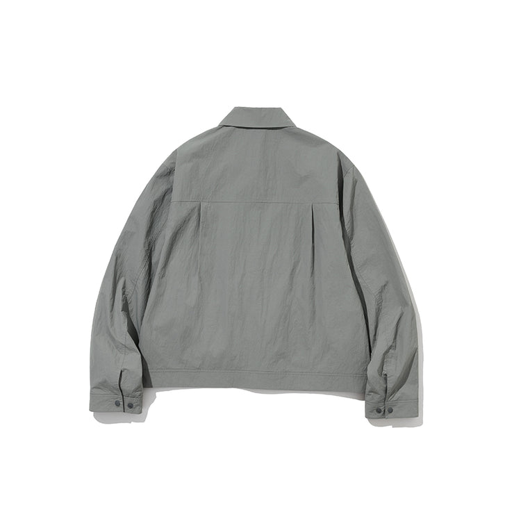 Uniform Bridge Nylon Trucker Jacket - Grey - Uniform Bridge EU