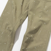 Uniform Bridge Painted Cotton Fatigue Pants - Beige