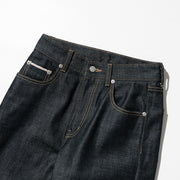 Women's Selvedge Denim Pants - Deep Indigo