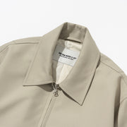 Women's Single Pleat Blouson - Beige